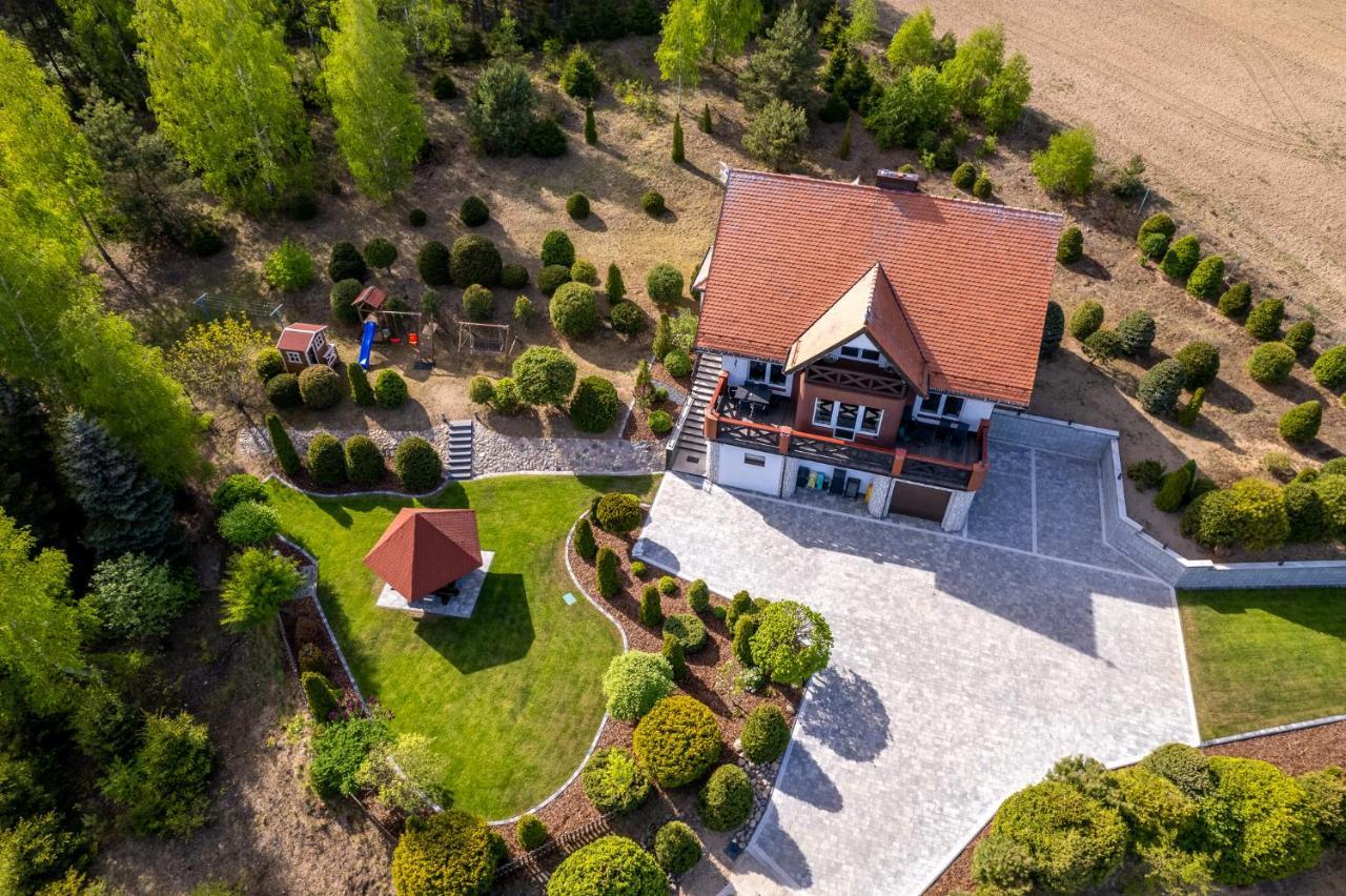 Dom Na Wzgorzu Z Widokiem Na Jezioro Z Balia I Sauna Lipnica  Dış mekan fotoğraf