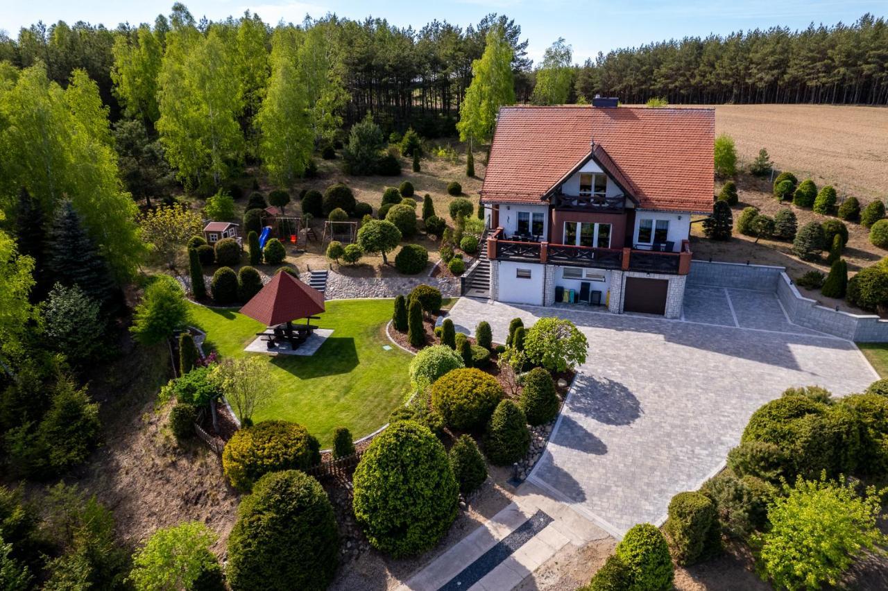 Dom Na Wzgorzu Z Widokiem Na Jezioro Z Balia I Sauna Lipnica  Dış mekan fotoğraf