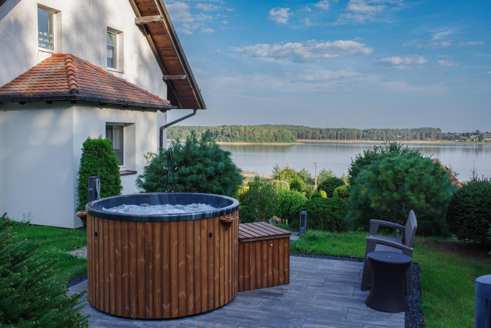 Dom Na Wzgorzu Z Widokiem Na Jezioro Z Balia I Sauna Lipnica  Dış mekan fotoğraf